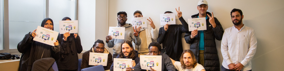 Remise des certificats de la formation au mentorat numérique de DigiYou