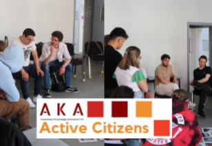 Atelier AKA Active sur l'engagement citoyen, découverte de certains concepts à travers des photos