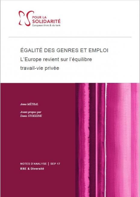 Socle européen, travail, vie privée, genre, emploi
