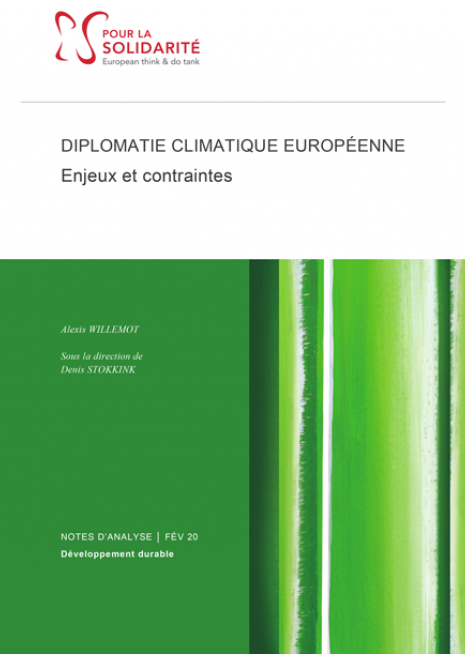 Diplomatie climatique européenne - Enjeux et perspectives
