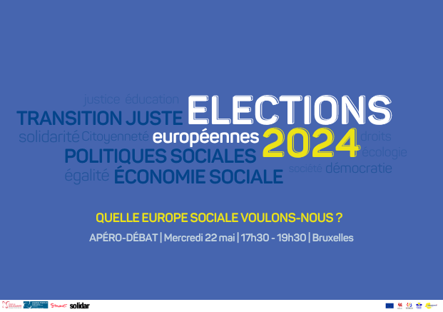 Apéro-Débat le 22 mai : Quelle Europe sociale voulons-nous ?